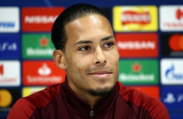 Virgil Van-Dijk-Liverpool Press Conference